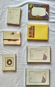 lot 206 image: Variety of Cards and Stationary