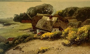 lot 266 image: Fine Framed Print by Konrad Muller Kurzwelly of Germany