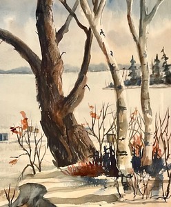 lot 189A image: Framed Original Scenic Painting