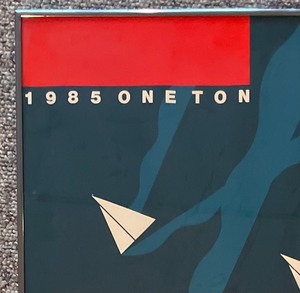 lot 290A image: Vintage 1985 One Ton Championships Framed Print