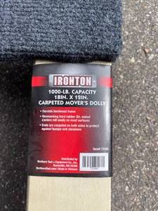 lot 410 image: Two Irontron 1000 Lb Moving Dollys