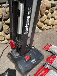 lot 419 image: Sanitaire Quiet Clean Vacuum with Vac Bags