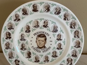 lot 234 image: Vintage JFK Collector Plate