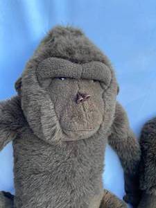 lot 425 image: Two The Scarborough Collection Charming Stuffed Chimpanzees