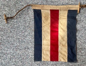 lot 461 image: Vintage Nautical Signal Flags