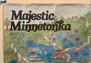 lot 471 image: Vintage Majestic Minnetonka Unframed Print
