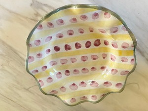 lot 294 image: Two Mackenzie Childs Decorative Dishes