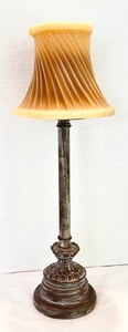 lot 54 image: Shades of Light Candle Lamp with Wax Shade