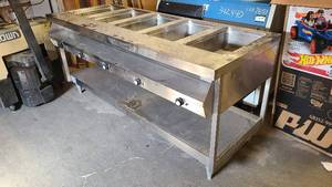Randell Hot Food Steel Warming Table