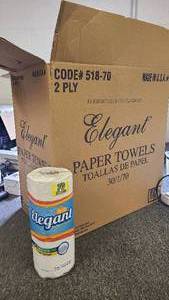 Case of Elegant Essentials Paper Towels 30 per Case