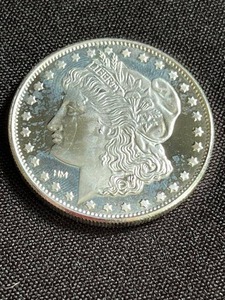 Morgan One Troy Ounce Silver Bullion Round