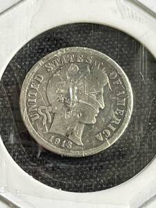 1913 Barber Dime