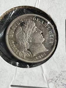 1914 Barber Dime