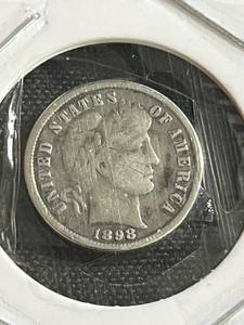 1898 Barber Dime