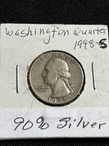 1948-S Washington Quarter
