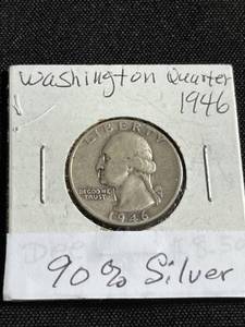 1946 Washington Quarter