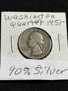1951 Washington Quarter