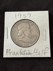 1957-D Franklin Half Dollar