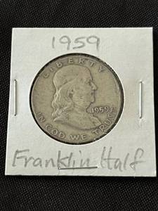 1959 Franklin Half Dollar