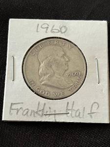 1960-D Franklin Half Dollar