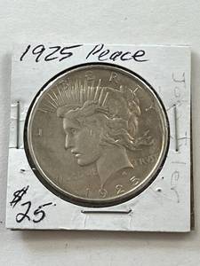 1925 Peace Dollar