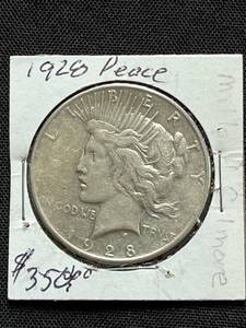 1928 Peace Dollar