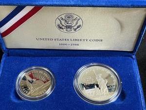US Coin Set - Liberty Half & Liberty Dollar