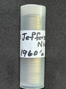 40 Jefferson Nickels from the 1960s