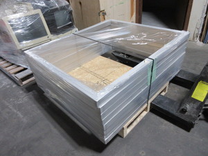 lot 102 image: ALUMINUM SCREEN FRAMES - NEW