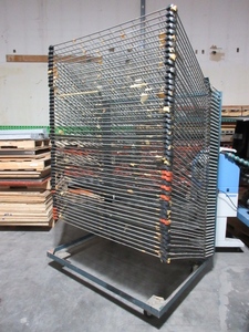 lot 121 image: 50 ARM MOBILE DRYING RACK