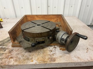 lot 57 image: Troyke R-9 Rotary Table
