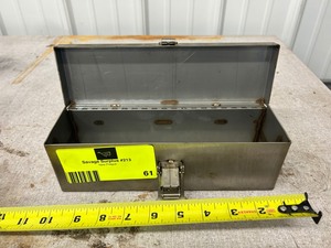 lot 61 image: Small, Metal Box