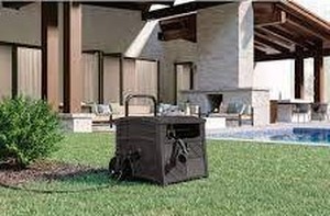 lot 37 image: Suncast 150 x .625 Smart Tube Hideaway Hose Reel