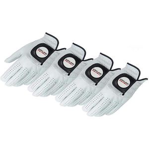 lot 43 image: KIRKLAND SIGNATURE Golf Gloves Premium Cabretta Leather - 4 pack size Large & 4 pack size Medium-Large