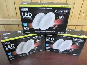 lot 3 image: (Set of 3) Feit CELEDR69272 90 CRI 75W Bulb, 2 Count (set of 3), Soft White