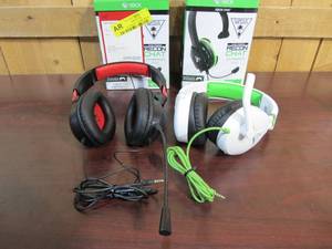 lot 42 image: Gamer Gear Bulk Bundle(4) Turtle Beach Recon Chat Gaming Headsets Bulk Bundle(4)