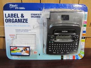 lot 29 image: Brother P-Touch PT-1890C Deluxe Home & Office Label & Organizer Open Package Read Description