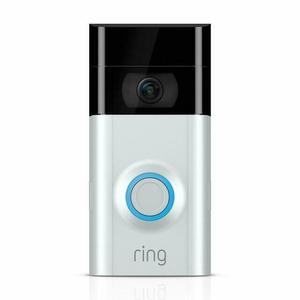 lot 27 image: Ring Video Doorbell 2 Door Security Camera