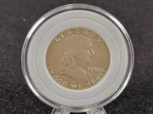 1963-D Franklin Half Dollar - 90% Silver