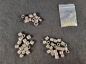 Lot of Assorted Sterling Silver (.925) Bracelet Charms and Rings