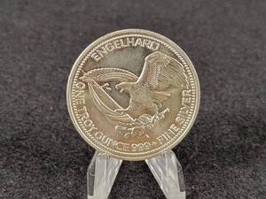 Engelhard The American Prospector 1oz .999 Fine Silver Round