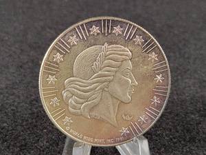1981 World Wide Mint 1oz .999 Fine Silver Round