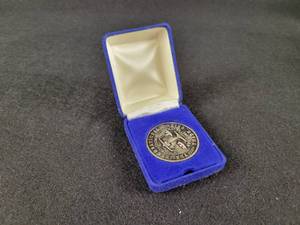 1985 Ignatius Loyola Society .999 Fine Silver Round in Box