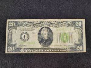 1934 $20 US Note