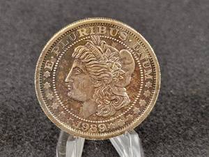 1oz .999 Fine Silver Morgan Round
