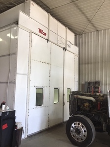 Semi Truck Paint Booth