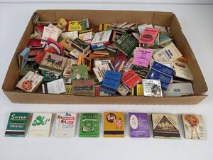 lot 995 image: Large Lot of Vintage Advertising Matchbooks
