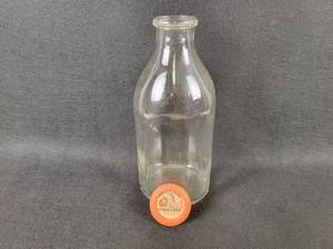 lot 1089 image: Vintage Half Gallon Tetonka Dairy Milk Bottle - Waterville, MN