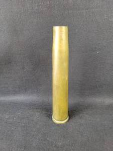 lot 1023 image: WW2 Naval Brass 40mm Shell Casing - Dated 12-42