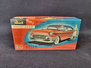 lot 1033 image: Vintage Revell 1955 Buick Century Riviera Model Kit - Appears Complete and Unused